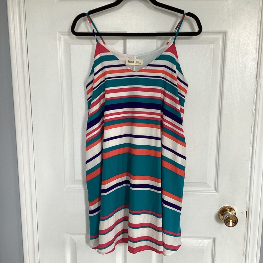 🛍️5/💲20🛍️ PEACH LOVE oversized mini dress